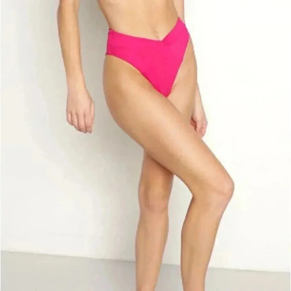 l*space Other - L* Space Nancy Lee Bottom Bitsy Bikini Bottom in Pink Sz S